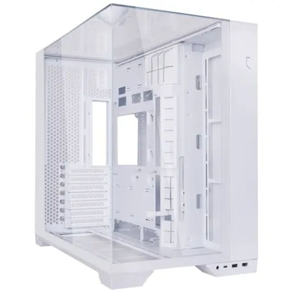 Lian Li O11 Vision Compact biela / E-ATX / ATX / micro-ATX / 2x USB 3.0 + USB-C / bez zdroja / priehl. (O11VPW)