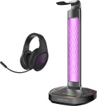 PREYON Słuchawki Preyon Hurricane Fly (PHF40B) + Stojak na słuchawki Heron Beak (PHB41B)