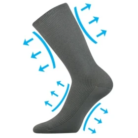 Ponožky LONKA Oregan grey 1 pár 47-50 109677