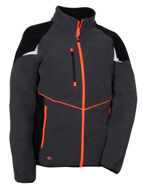 Bunda Cofra VILEBO Farba: Antracitová/Oranžová, Veľkosť: 3XL (V645_0_04_3XL)