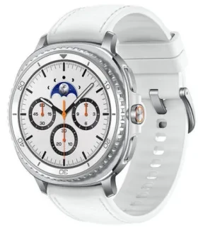 Samsung Galaxy Watch 8 Classic (46 mm) LTE biela / Chytré hodinky / AMOLED / Wi-Fi / Bluetooth / GPS / Wear OS (SM-L505FZWAEUE)