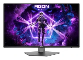 31.5" AOC AGON PRE AG326UD čierna / QD-OLED / 3840x2160 / 165Hz / HDR400 True Black / HDMI + DP / VESA (AG326UD)