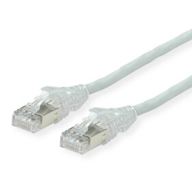 Secomp 21.05.0570 RJ45 sieťové káble, prepojovacie káble CAT 6A S/FTP 7.50 m sivá dvojžilový tienený, bez halogénov, samozhášavý 1 ks; 21.05.0570