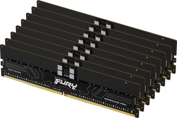 Kingston Fury Renegade Pro, DDR5, 256 GB, 4800MHz, CL36 (KF548R36RBK8-256)