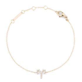 Daniel Wellington Pozlátený retiazkový náramok znamenia Baran Crystal Zodiac DW00400907