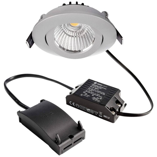 Deko Light 565356 Dione LED vstavané svetlo En.trieda 2021: F (A - G) pevne zabudované LED osvetlenie 8.50 W striebornosivá; 565356
