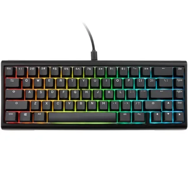 Ducky Tinker 65 Cherry MX-Brown čierna / herná klávesnica / podsvietená / mechanická / drôtová USB-C / US (PKTI2367AST-CBUSPDOECLAAH1)