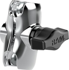 Ram mounts RAM-B-201-ACHU Sada montażowy Čierny, chróm Aluminium
