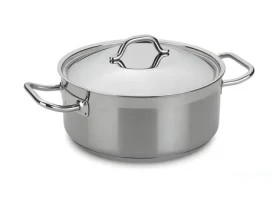 Silampos PROFI TEJO 20 cm / Kastról / 2,6 l / s pokrievkou / nerez 18/10 / pre indukciu (632125641020100)