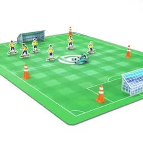 Ozobot Challenge Mat: Futbal podložka pre STEAM výučbu