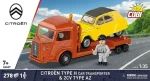 Cobi 24627 Citroën Type H prepravník áut + 2CV Type AZ