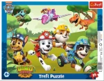 Trefl - Puzzle - Tlapková patrola: úžasné psie triky
