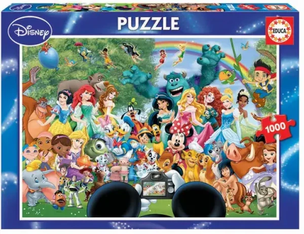 Educa Puzzle Úžasný svet Disney II