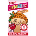 TEREZIA Hliviačik sirup s hlivou a rakytníkom višňa 100 ml