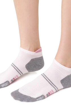 Dámske športové ponožky 050 světle růžová 38-40