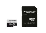 Transcend 340S microSDXC 128GB + adaptér / Class 10 / UHS-I / U3 / V30 / R: 160MBs / W: 125MBs (TS128GUSD340S)