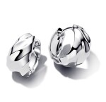 Pandora Strieborné kruhové náušnice Essence 293874C00