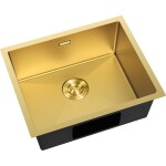 MEXEN - Trixo oceľový drez 1-bowl 540 x 440 mm, zlatá HC 6414541000-55HC