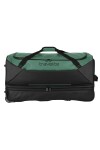 Cestovná taška na kolieskach Travelite Basics Wheeled Duffle exp. Black/green