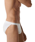 Pánske tangá 3 pack 1582 white - Atlantic Bílá S