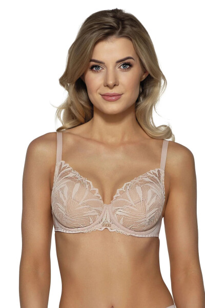Dámska podprsenka Yasemin 2104 Yasemin Beige Bra - AVA 60G béžová