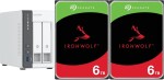 Qnap TS-216G + 2x Seagate IronWolf 6TB (ST6000VN006)