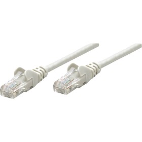 Intellinet 733298 RJ45 sieťové káble, prepojovacie káble CAT 6 S/FTP 15.00 m sivá pozlátené kontakty 1 ks; 733298