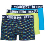 Pánske boxerky 3 pack 42255 Jet - HENDERSON vícebarevná XXL