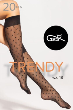 Gatta Sock 16 20 DEN farba:nero UNI