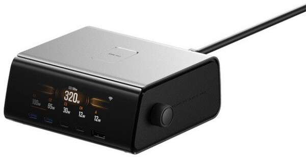 EcoFlow RAPID Pro 320W docking station, 4xUSB-C, 1xUSB-A, GaN