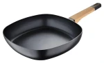BERGNER Earth Black Grilovacia panvica 28 cm / nepriľnavý povrch (BG-34625-BK)