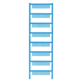 Weidmüller 1001150001 ESG B&R X20 MC NE BL značenie prístrojov Druh montáže: prichytenie sponami Potlačiteľná plocha: 2.50 x 10 mm modrá Počet markerov: 1120; 1001150001