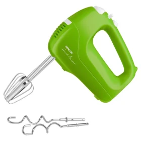 Sencor SHM 5401GR zelená / Ručný šľahač / 200W / 5 rýchlostí / hnetacie šľahacie metly (8590669211593)
