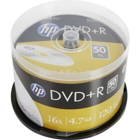 HP DRE00026 DVD+R 4.7 GB 50 ks vreteno; DRE00026