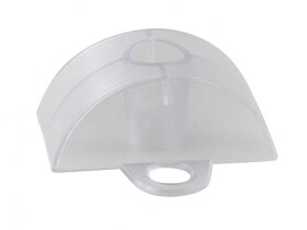 Distančná podložka (vlna) 18 mm, číra (41 × 18 mm) – 100 ks / bal
