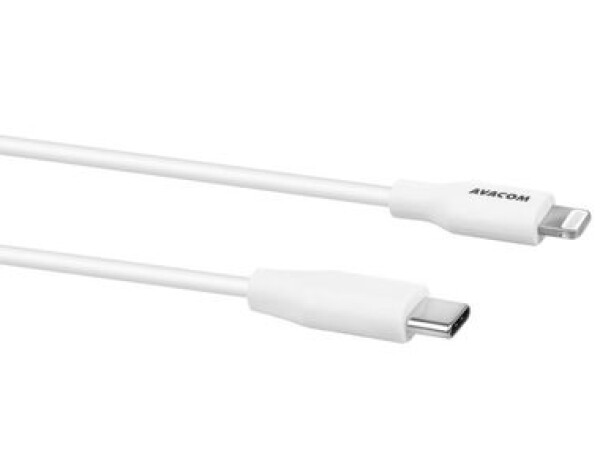 AVACOM MFIC-120W kábel USB-C - Lightning 120cm biela / MFi certifikácia (DCUS-MFIC-120W)