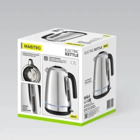 Maestro MR-050 strieborná / Rýchlovarná kanvica / 2200W / 1.7 L (MR-050)