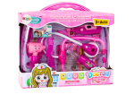 Mamido Lekárska sada pre malého doktora v kufríku s svetlami a zvukmi ružová