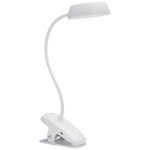 Philips Donutclip 3W biela / LED lampička s klipom / 175LM / 4000K / IP20 / stmievateľná (8719514396890)