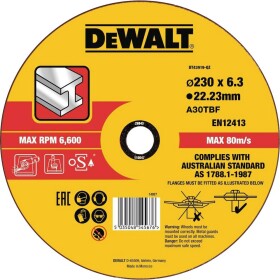 DEWALT DT43919-QZ DT43919 Ohrubovací kotúč Ø otvoru 22.23 mm 1 ks; DT43919-QZ
