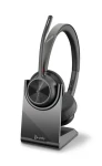 Poly Voyager 4320-M čierna / Bezdrôtová náhlavná súprava / mikrofón / dve slúchadlá / Bluetooth 5.1 / USB-C / MS Teams (77Z32AA)