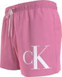 Pánske plavky SHORT DRAWSTRING KM0KM00967 TFZ pink Calvin Klein