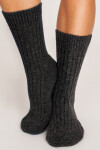 Vlnené ponožky SW001 grafit 35-38