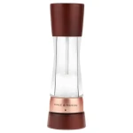 ColeMason Derwent Chestnut Rose Gold / Mlynček na soľ / 19 cm / buk a nerez / nastaviteľné mletie, 3 stupne (H332295)