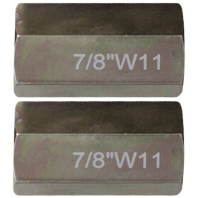 Sada závitových adaptérov 7/8"x11G, 2 ks KS Tools 460.1781; 460.1781