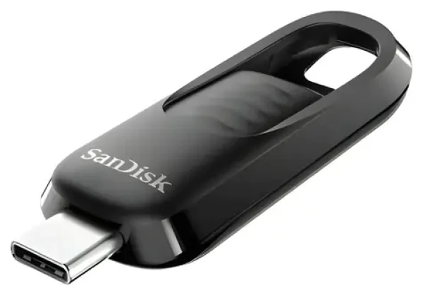 SanDisk Ultra Slider 512 GB / Flash Disk / USB 3.2 Gen 1 Type-C / zasúvací konektor (SDCZ480-512G-G46)