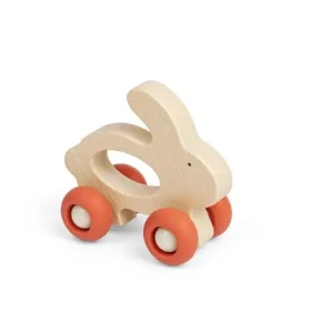 Bigjigs Toys Zvieratko na kolieskach Králiček