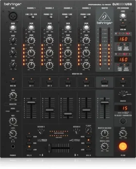 Behringer DJX900USB / DJ mixážny pult / 5 kanálov / USB / XLR / RCA / 6.3mm (DJX900-USB)