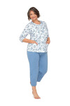 Dámske pyžamo Martel Maria Ii 201 3/4 3XL-4XL 3xl