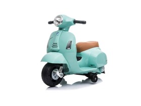 Mamido Detský elektrický skúter Vespa 300 Mini tyrkysový